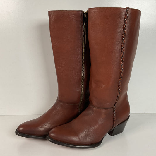 Montana Braided Shooter Boots Men’s 8.5 Extra Wide | Women’s 9.5 Campus Riding