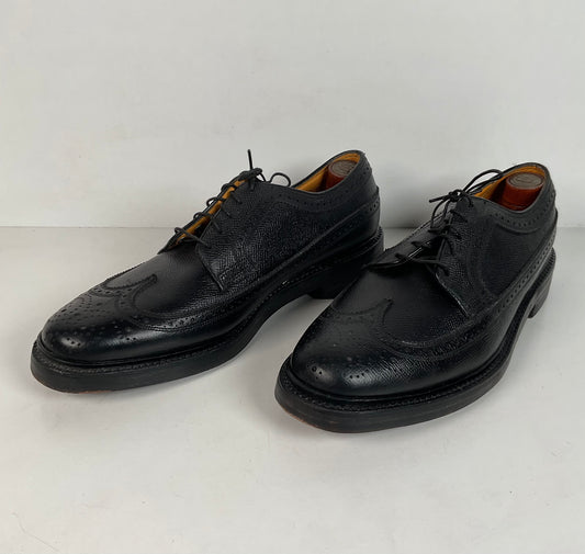 Vintage Florsheim Imperial Kenmoor Shoes | Brogued Longwing | Men’s 7.5 D