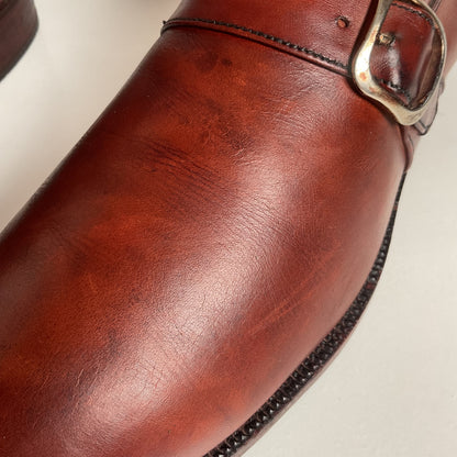 Vintage Thom McAn Harness Buckle Boots | Spanish Calf Skin | Men’s 10.5 D