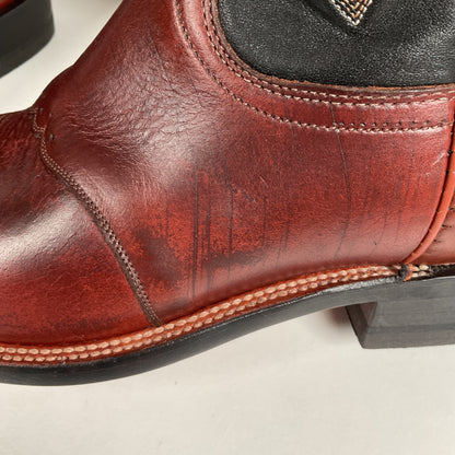 Lucchese 2000 Cowboy Boots | USA Made | Extra Wide | Men’s 8.5 EE