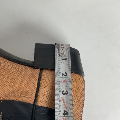 Vintage Larry Mahan Snakeskin Cowboy Boots | Exotic | Narrow | Men’s 11 B