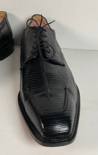 Belvedere Studio Handmade Derby Shoes | Teju Lizard | Men’s 15