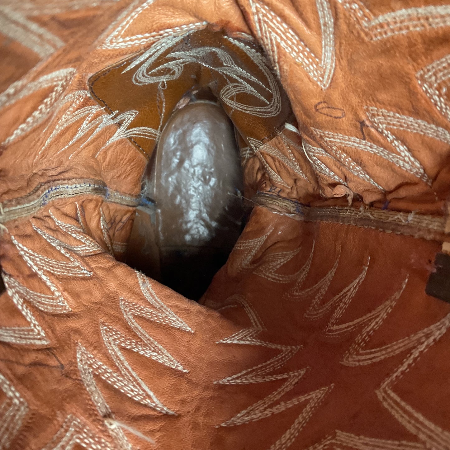 Vintage Sanders Shark Patchwork Cowboy Boots | Exotic | Extra Narrow | 11.5 AA