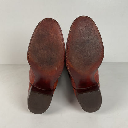 Vintage Lucchese San Antonio Cowgirl Boots | Teju Lizard | 6.5 B