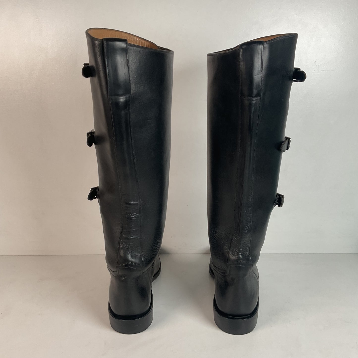 Lucchese Classics Handmade Women’s Tall Riding Boots 9 B Harness