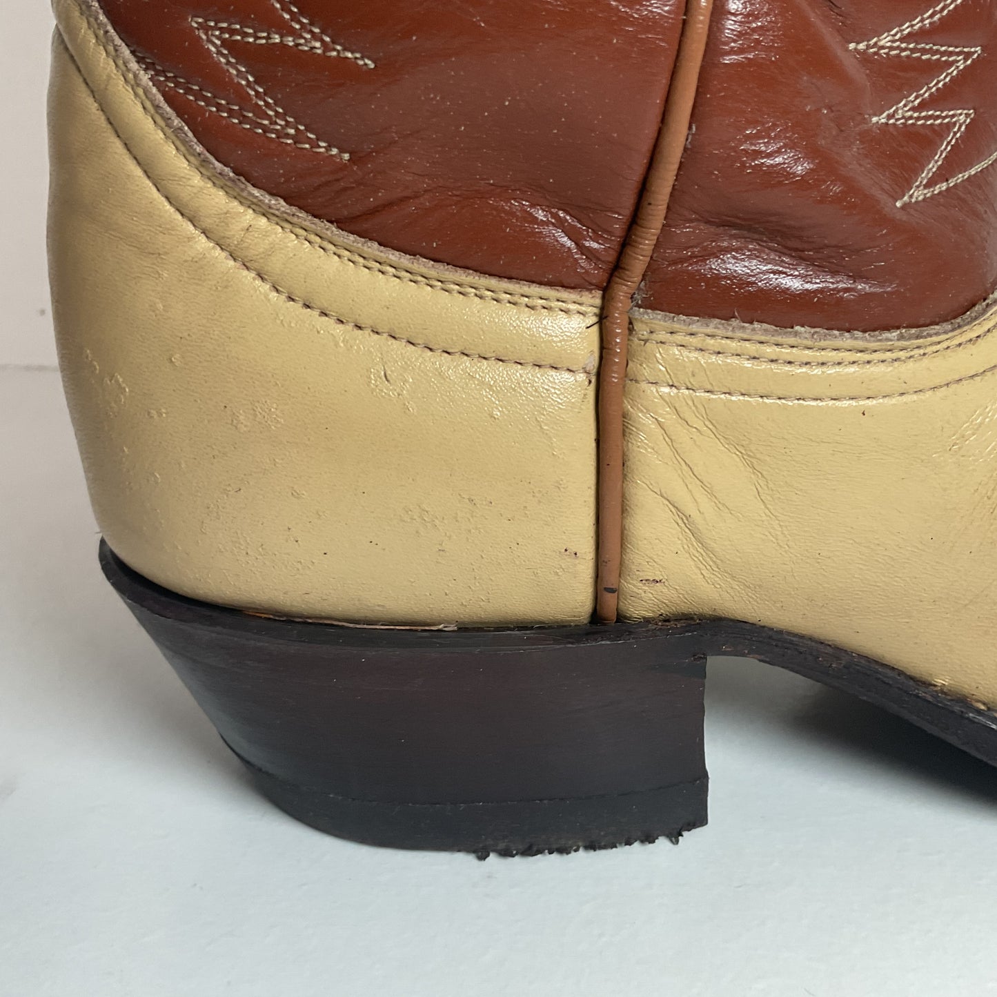 Tony Lama Urban Cowboy Boots Men’s 7 B | Women’s 8 Gold Label USA Made