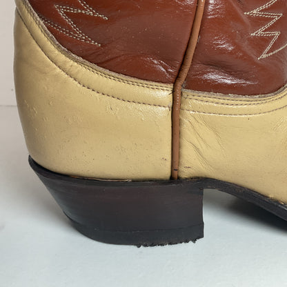 Tony Lama Urban Cowboy Boots Men’s 7 B | Women’s 8 Gold Label USA Made