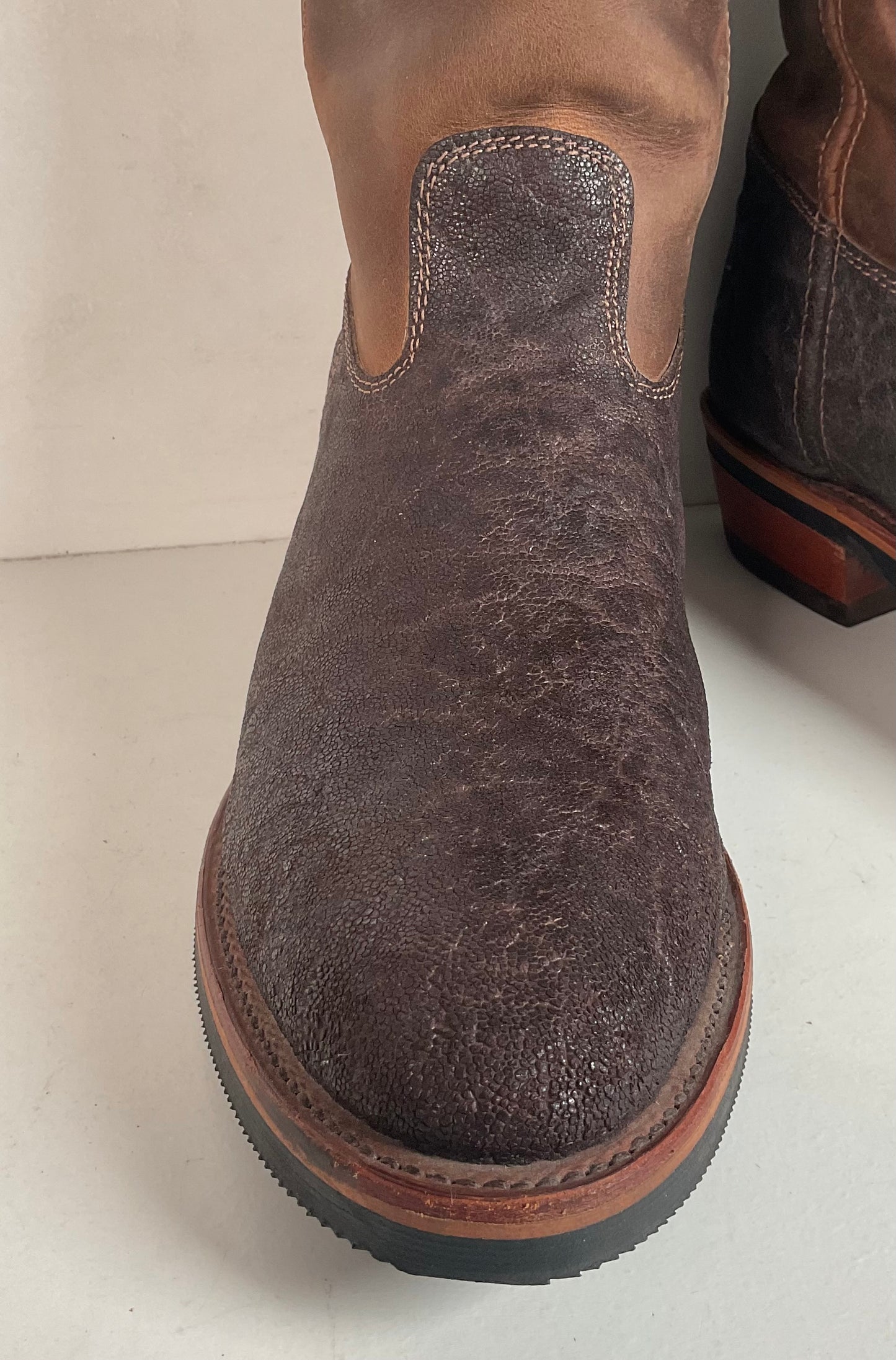 Chippewa Arroyo Wellington Boots 12 D Exotic Elephant