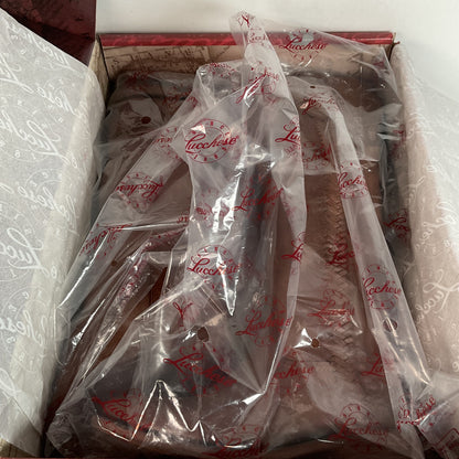 Lucchese Chelsea Braided Riding Boots 6 B Original Box