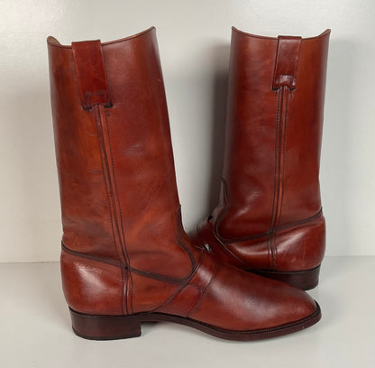 Vintage Thom McAn Harness Buckle Boots | Spanish Calf Skin | Men’s 10.5 D