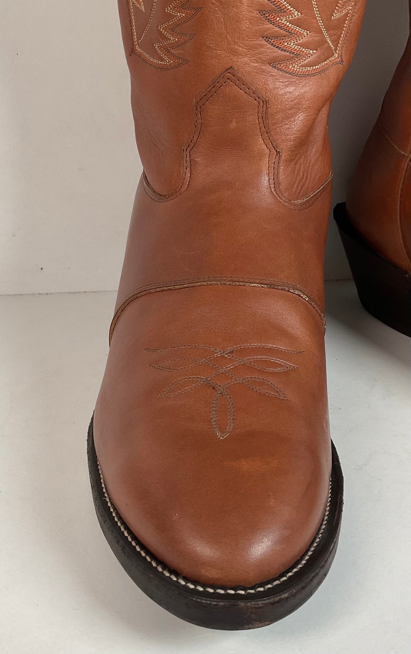 Nocona Tall Buckaroo Cowboy Boots 14.5 EE USA Made