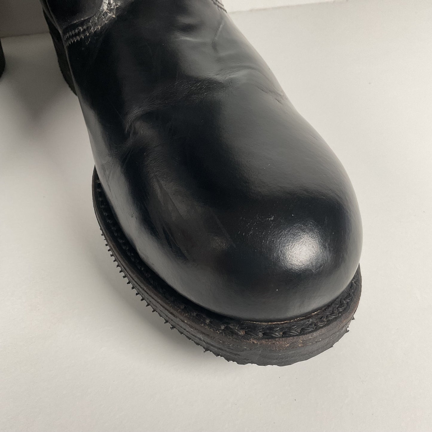 Vintage Harley Davidson Tall Patrol Boots | Glossy | Engineer | Men’s 11