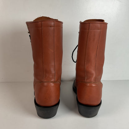 Vintage Men’s Western Packer Boots 10.5 B (Narrow) USA Made