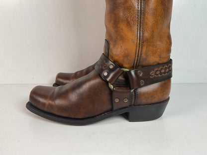 Vintage Frye Black Label Harness Boots Men’s 10 D USA Made