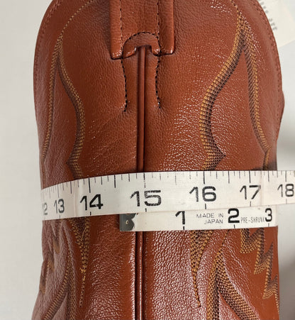 Vintage Nocona Full Quill Ostrich Cowboy Boots | USA Made | Men’s 9 E