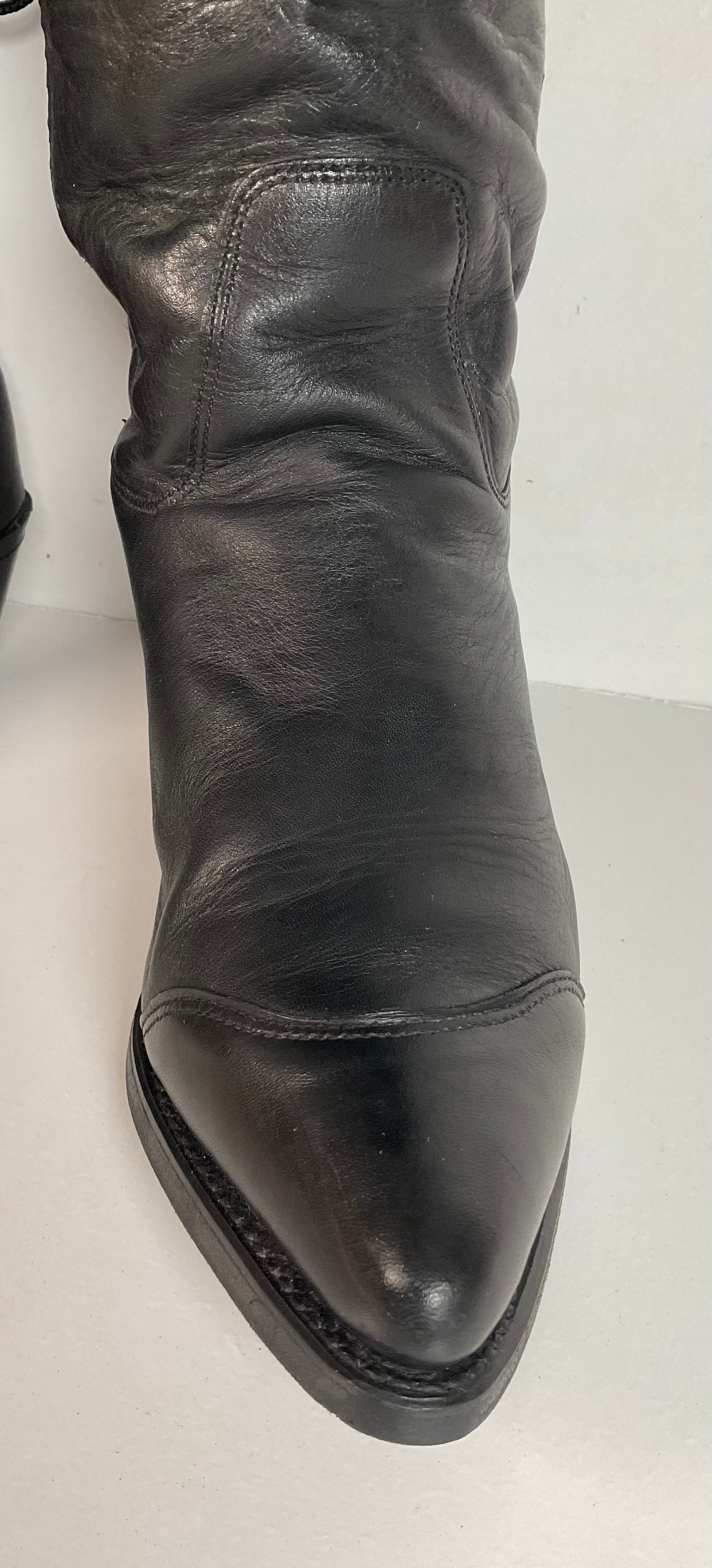Vintage Women’s Harley Davidson Tall Lace Up Boots 10 M USA Made