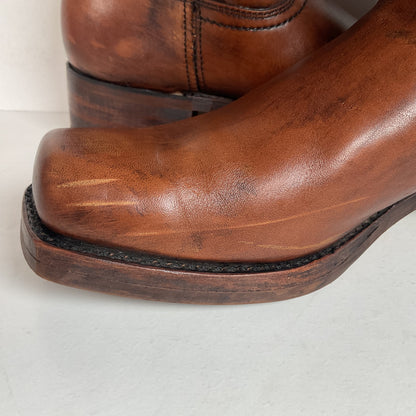 Vintage Sears Chunky Campus Boots 10.5 D USA Made Cutter Toe