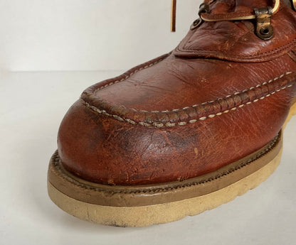 Vintage Montgomery Ward Powerhouse Boots | Moc Toe | Men’s 12 D