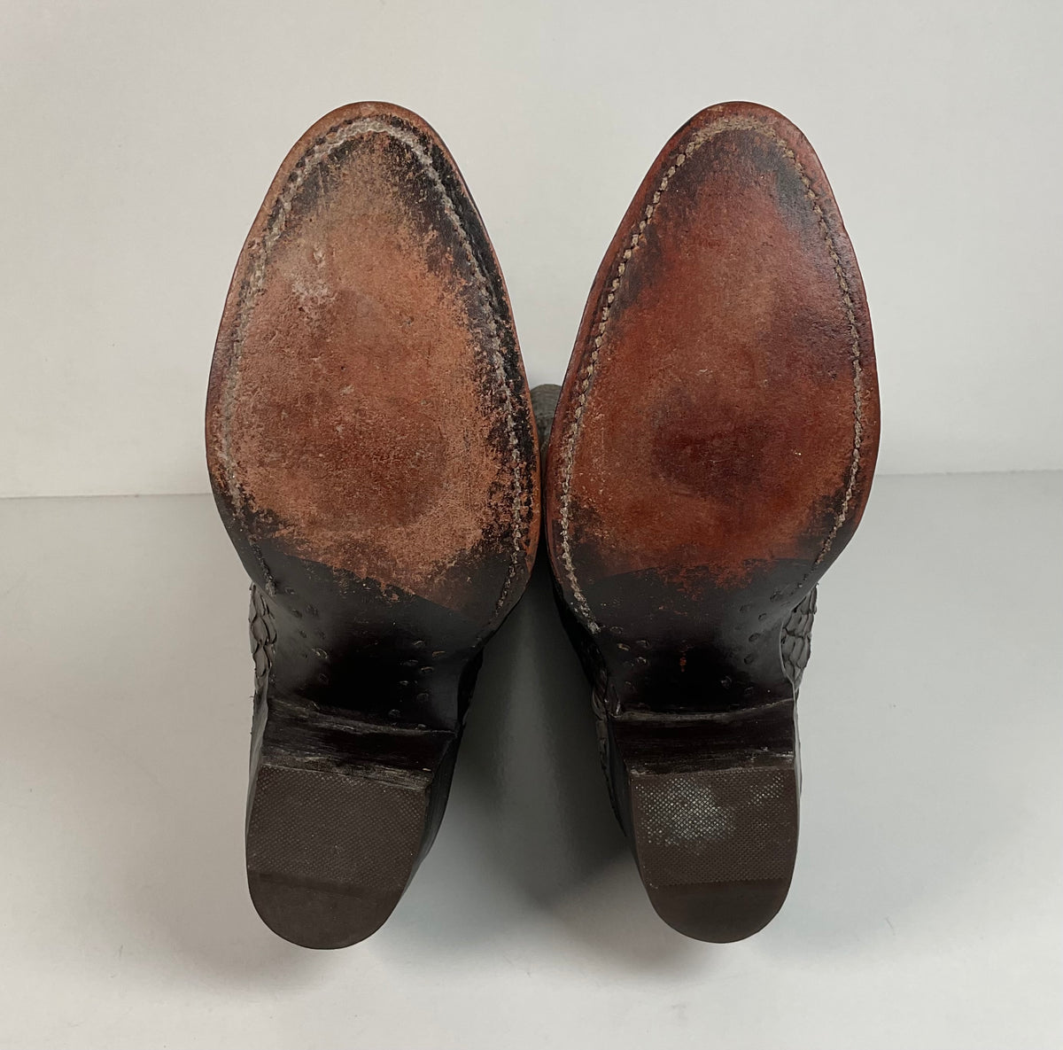 Vintage Nocona Full Python Cowgirl Boots | Snakeskin | Men’s 6 B | Women’s 7