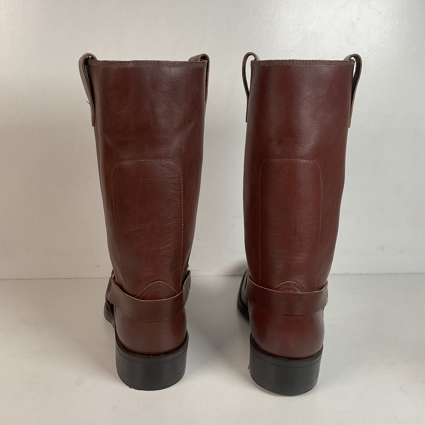 1970s Rodeo Harness Motorcycle Boots 9.5 D USA Made