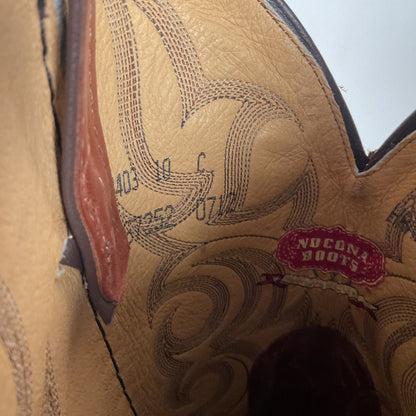 Nocona Men’s Cowboy Boots 10 C USA Made