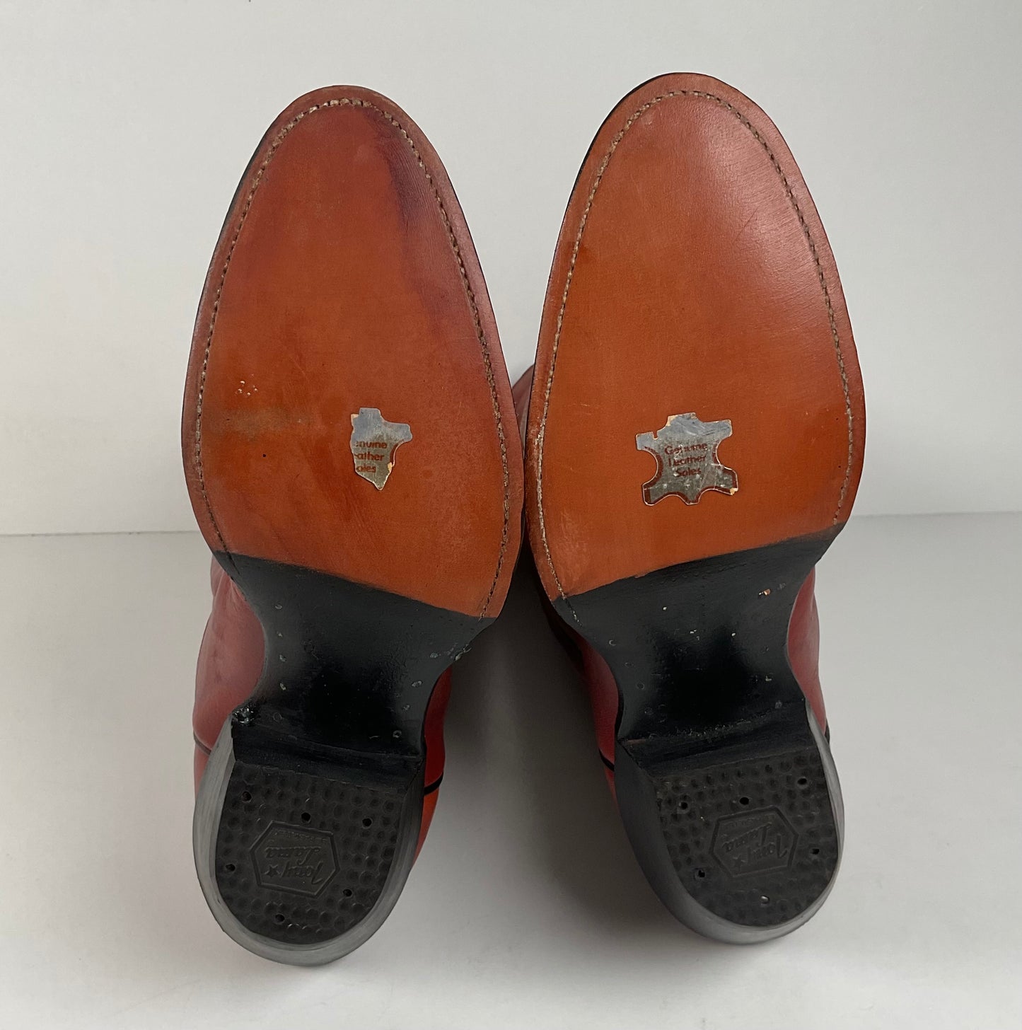 Vintage Tony Lama Chocolate Cow Cowboy Boots | Gold Label | Men’s 8 | Women’s 9