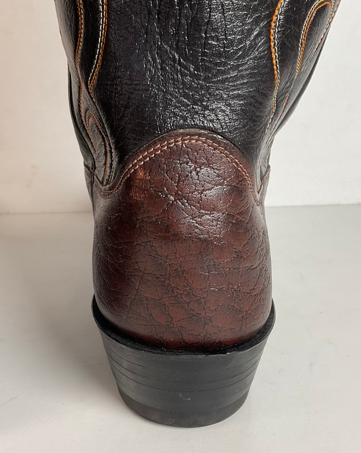 Vintage 1960s Exotic Hyer Cowboy Boots Men’s 11 A (Narrow) Deadstock