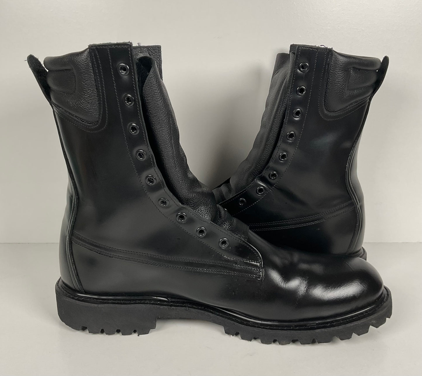 Southwest Boot Company | Glossy Patrol Boots | Soft Toe | USA Made | Men’s 13 D