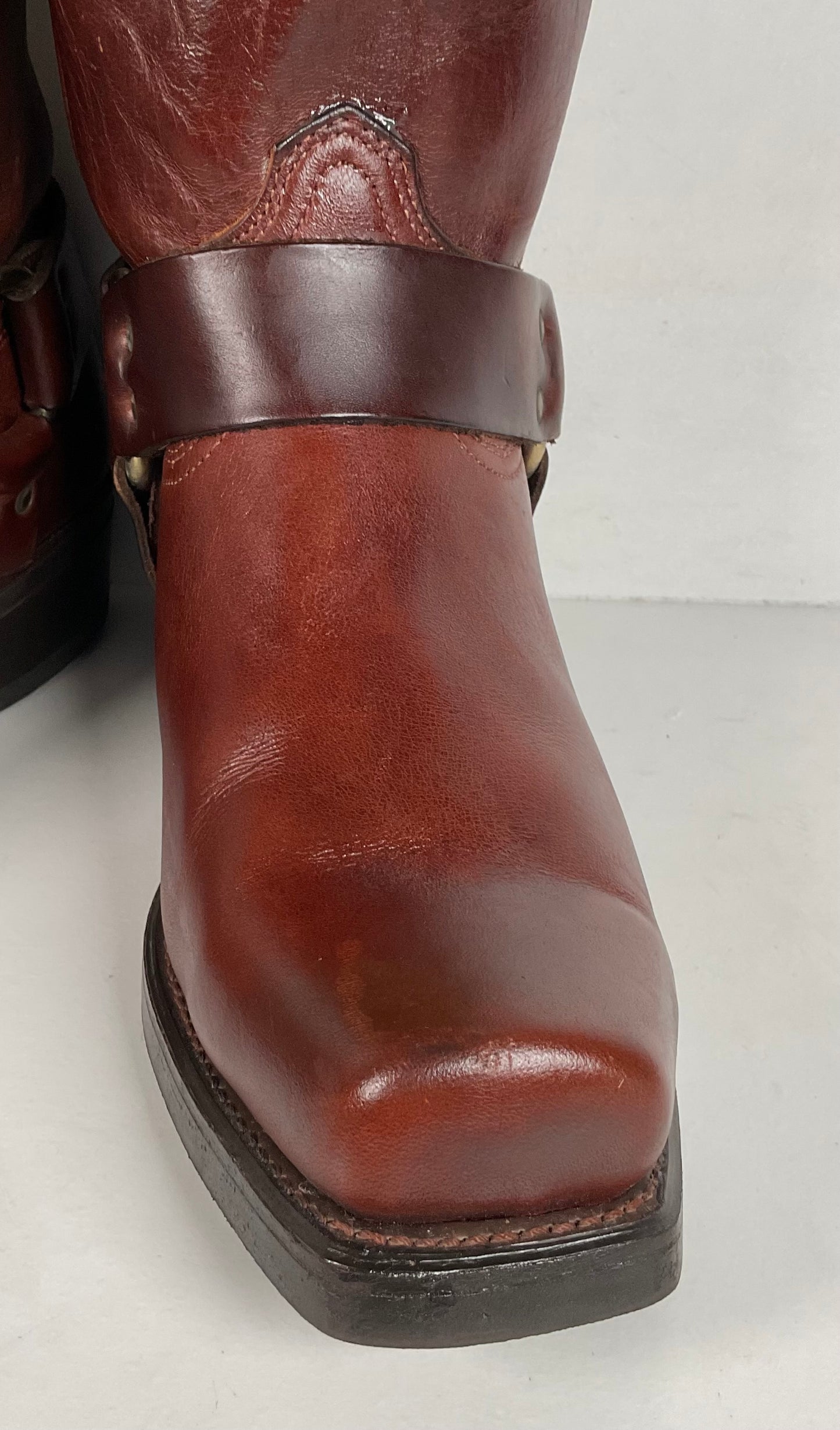 Vintage Durango Harness Boots | USA Made | Brown | Men’s 10.5 D