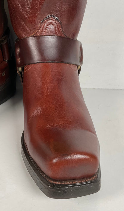 Vintage Durango Harness Boots | USA Made | Brown | Men’s 10.5 D