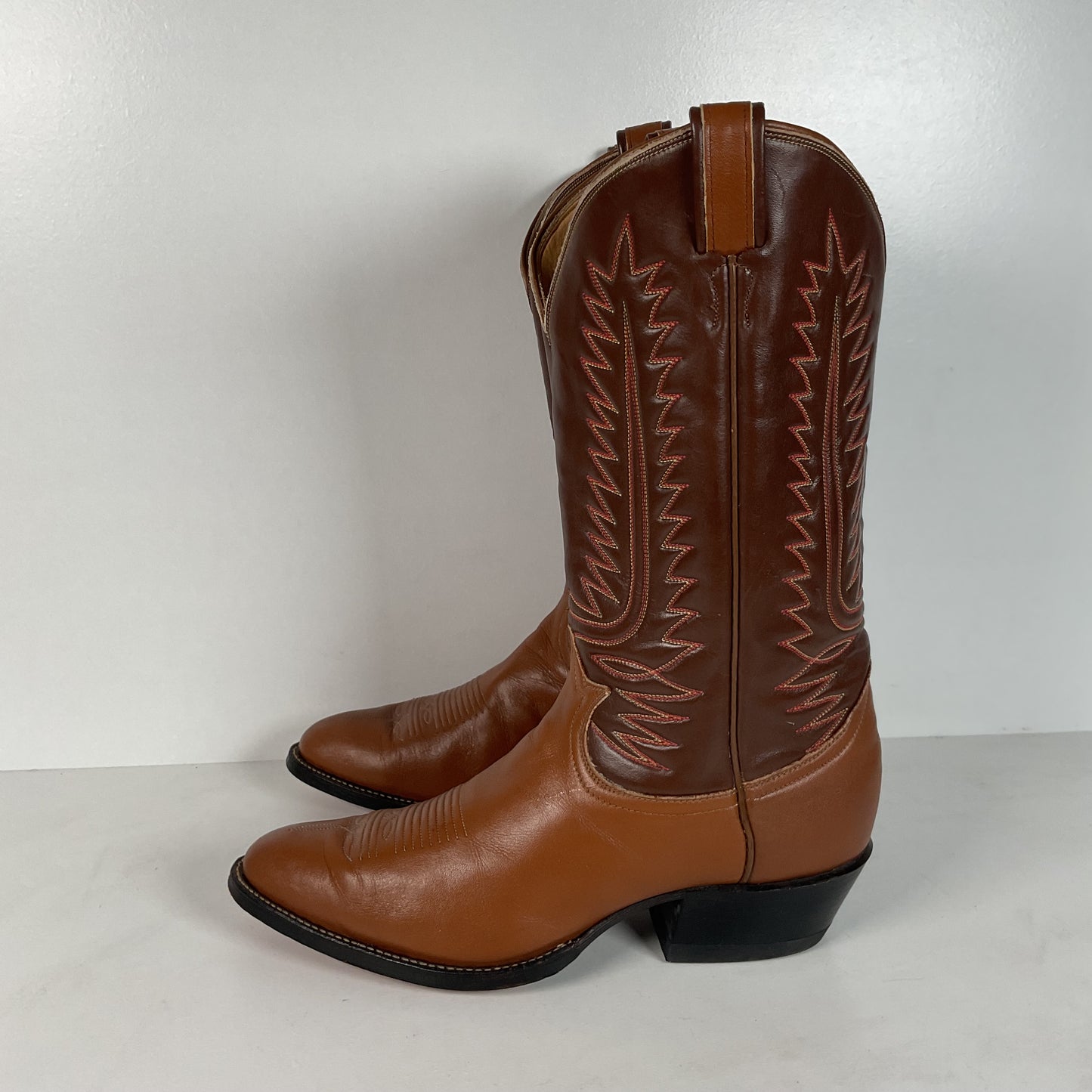 Vintage Tony Lama Gold Label Cowboy Boots | USA Made | 1970s | Men’s 10.5 D