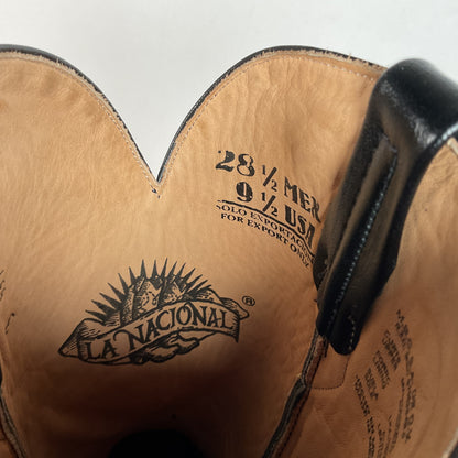Sea Stingray Cowboy Boots | La Nacional | Matching Belt | Exotic | Men’s 9.5