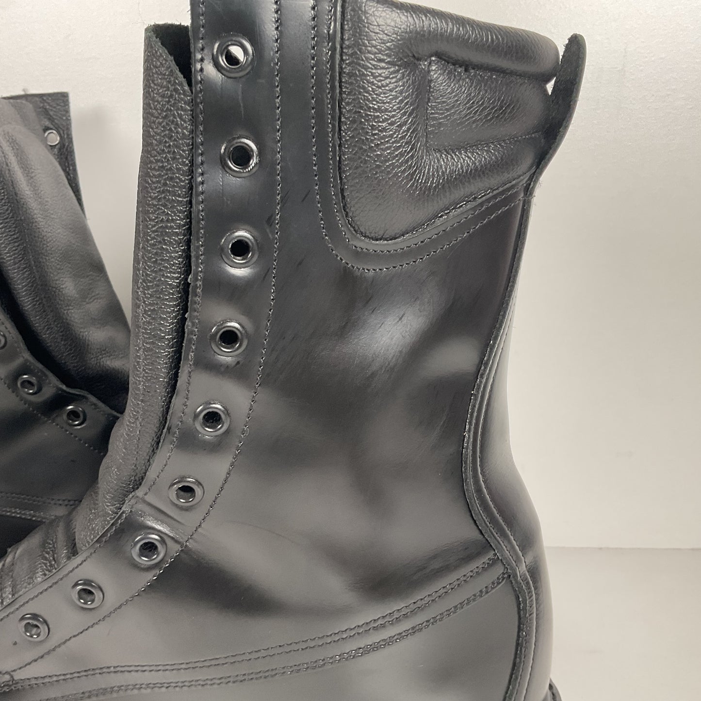 Southwest Boot Company | Glossy Patrol Boots | Soft Toe | USA Made | Men’s 13 D