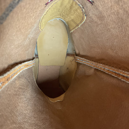 Nocona Rough Out Suede Cowgirl Boots 9.5 B USA Made
