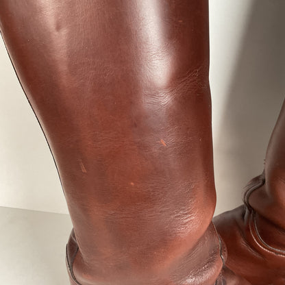 Lucchese Classics Handmade | Polo Riding Boots | Triple Buckle | Men’s 10 B