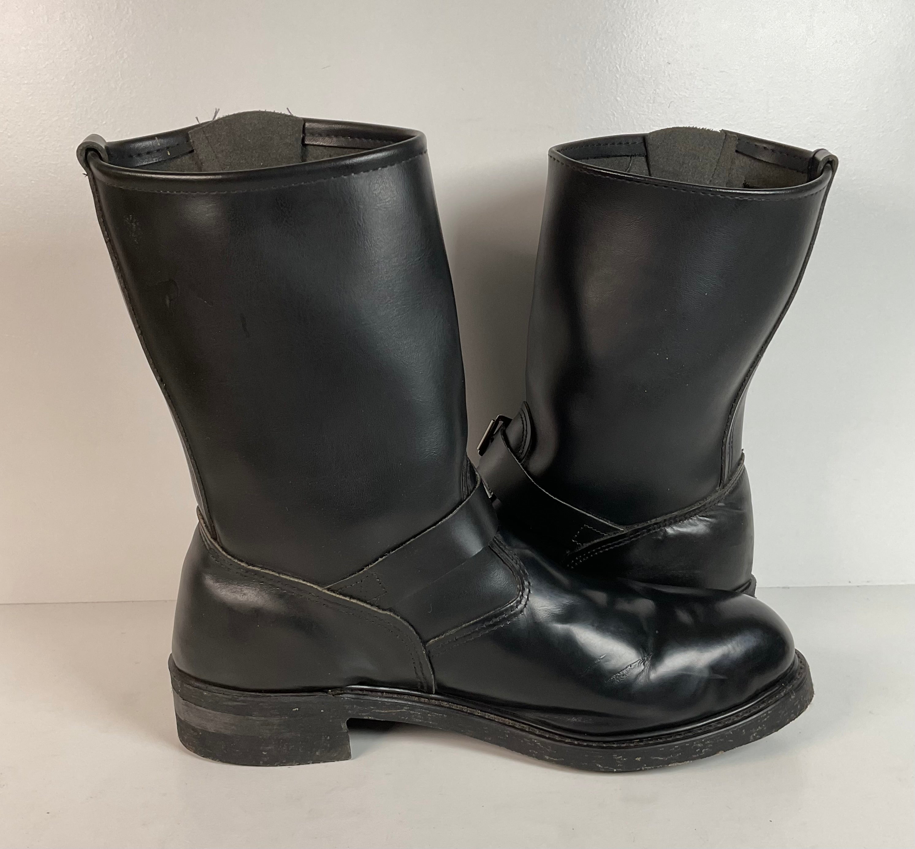 Vintage Brahma Steel Toe Engineer Boots | USA Made | Men's 13