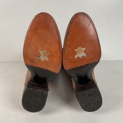 Vintage Tony Lama Gold Label Cowgirl Boots | USA Made | Men’s 5.5 | Women’s 6.5