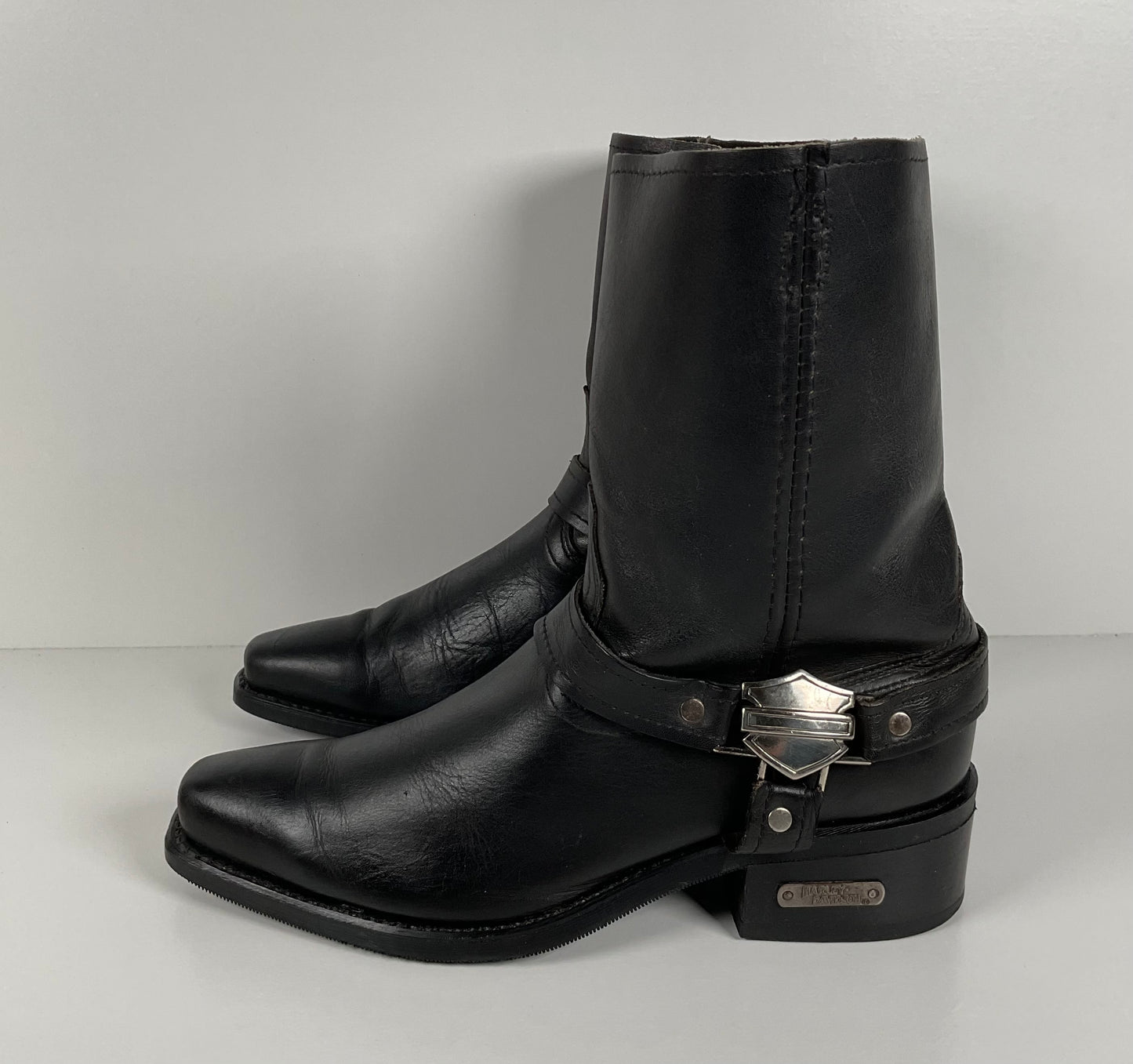 Vintage Harley Davidson Ankle Boots | Harness | USA Made | Men’s 8 D