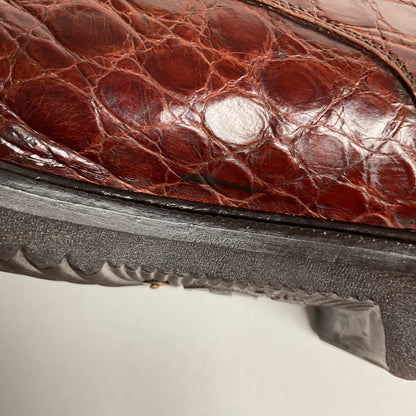 Mezlan Full Crocodile Derby Shoes | Salzburg | Exotic | Men’s 10.5