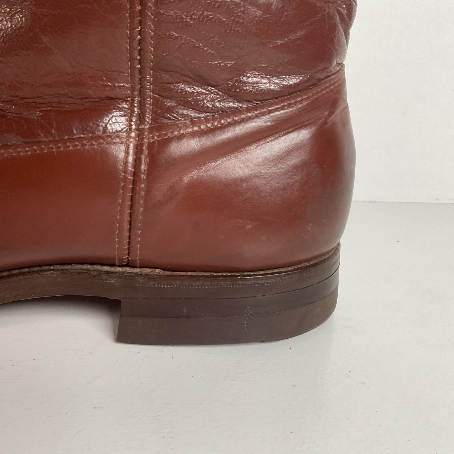 Vintage Jarman Cloth Pull Military Style Boots 11 Narrow 1940s
