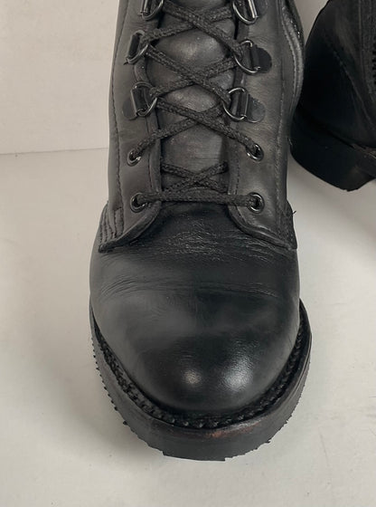 Vintage Harley Davidson Lace Up Boots | USA Made | Women’s 7.5 M