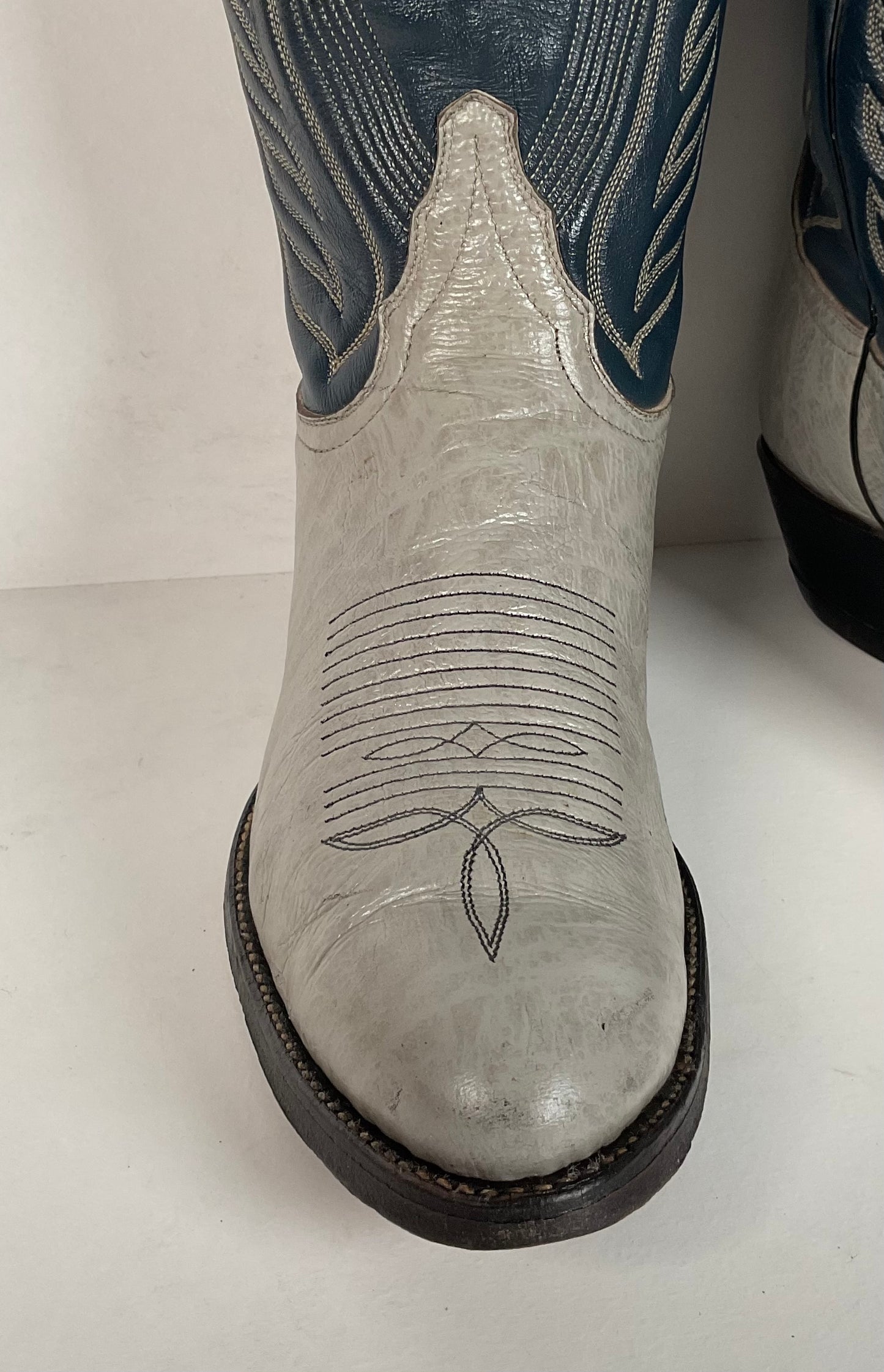 Vintage Tony Lama Antelope Cowboy Boots | Exotic | Gold Label | Men’s 8.5 D