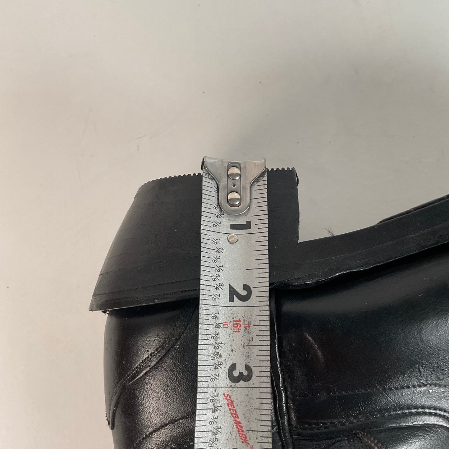 Olathe Tall Buckaroo Boots | Black | Thick Hide | USA Made | Men’s 9.5 D