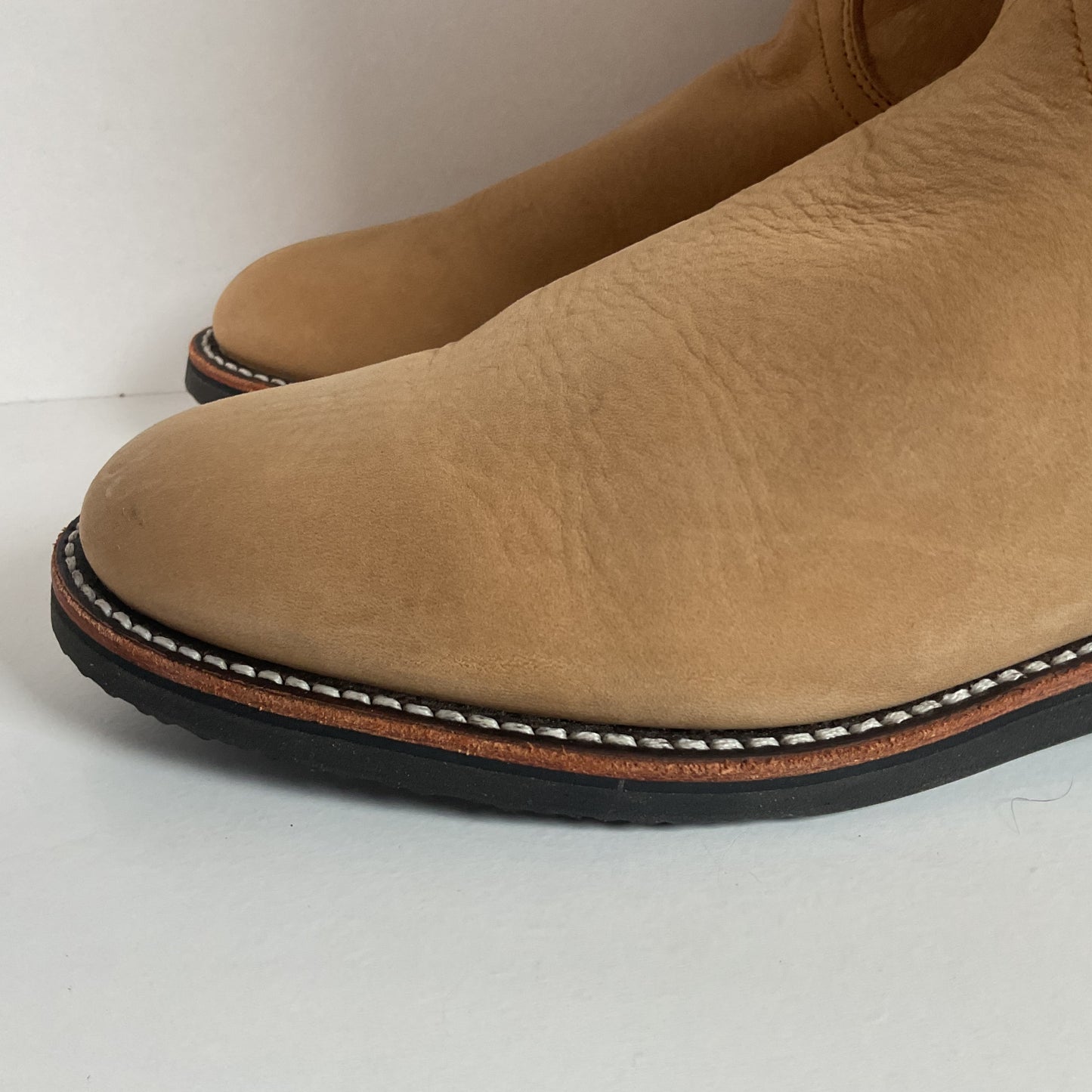 Justin Elk Skin Roper Boots | Tekno Crepe | USA Made | Women’s 7 B