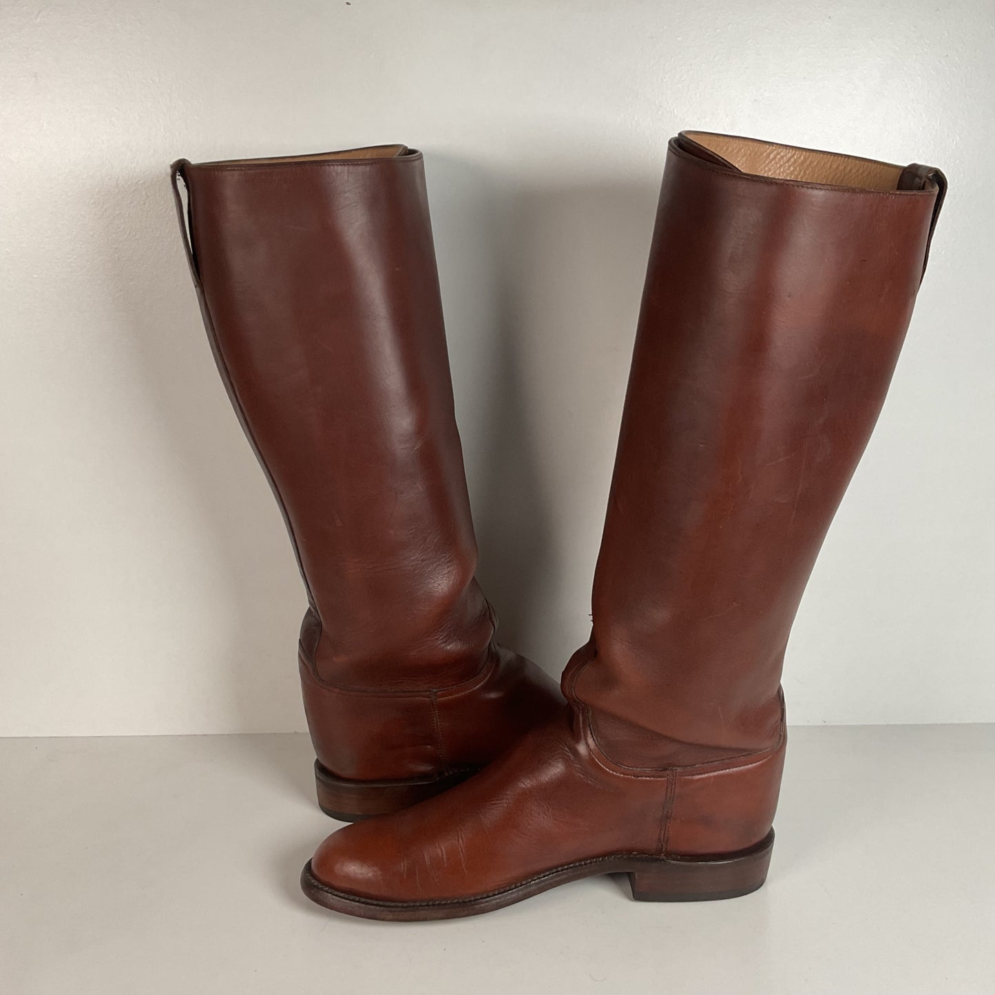 Lucchese Classics Handmade | Polo Riding Boots | Triple Buckle | Men’s 10 B