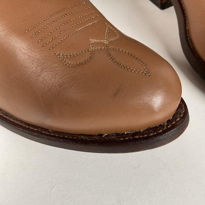Stewart Fine Handmade Cowboy Boots | Custom | Set of (2) | Deertan | Men’s 9.5