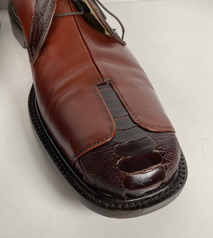 Belvedere Ostrich Leg Derby Shoes | Exotic | Men’s 10 M