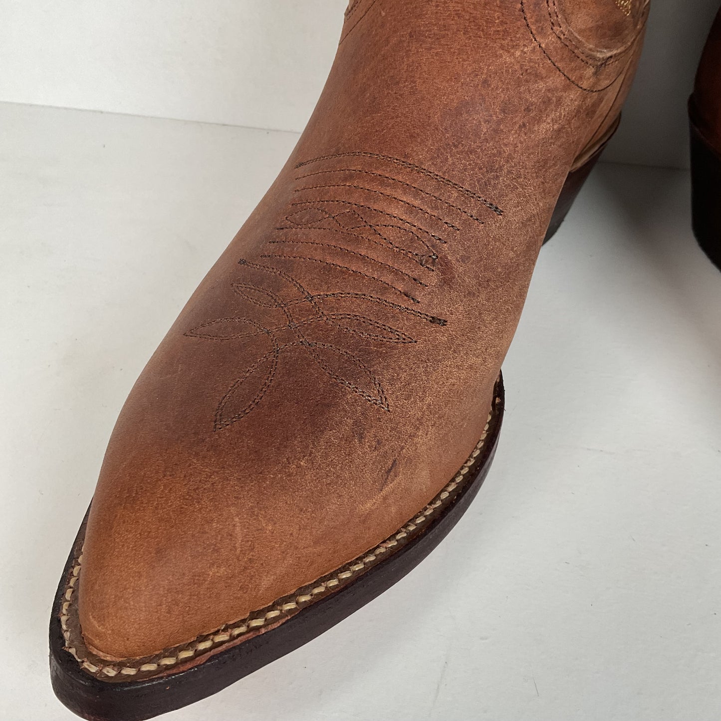 Vintage Justin Bay Apache Cowboy Boots | USA Made | Men’s 8 EE