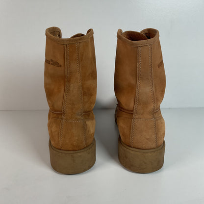 Vintage Wolverine Moc Toe Boots | Pig Skin Suede | USA Made | Men’s 11 C