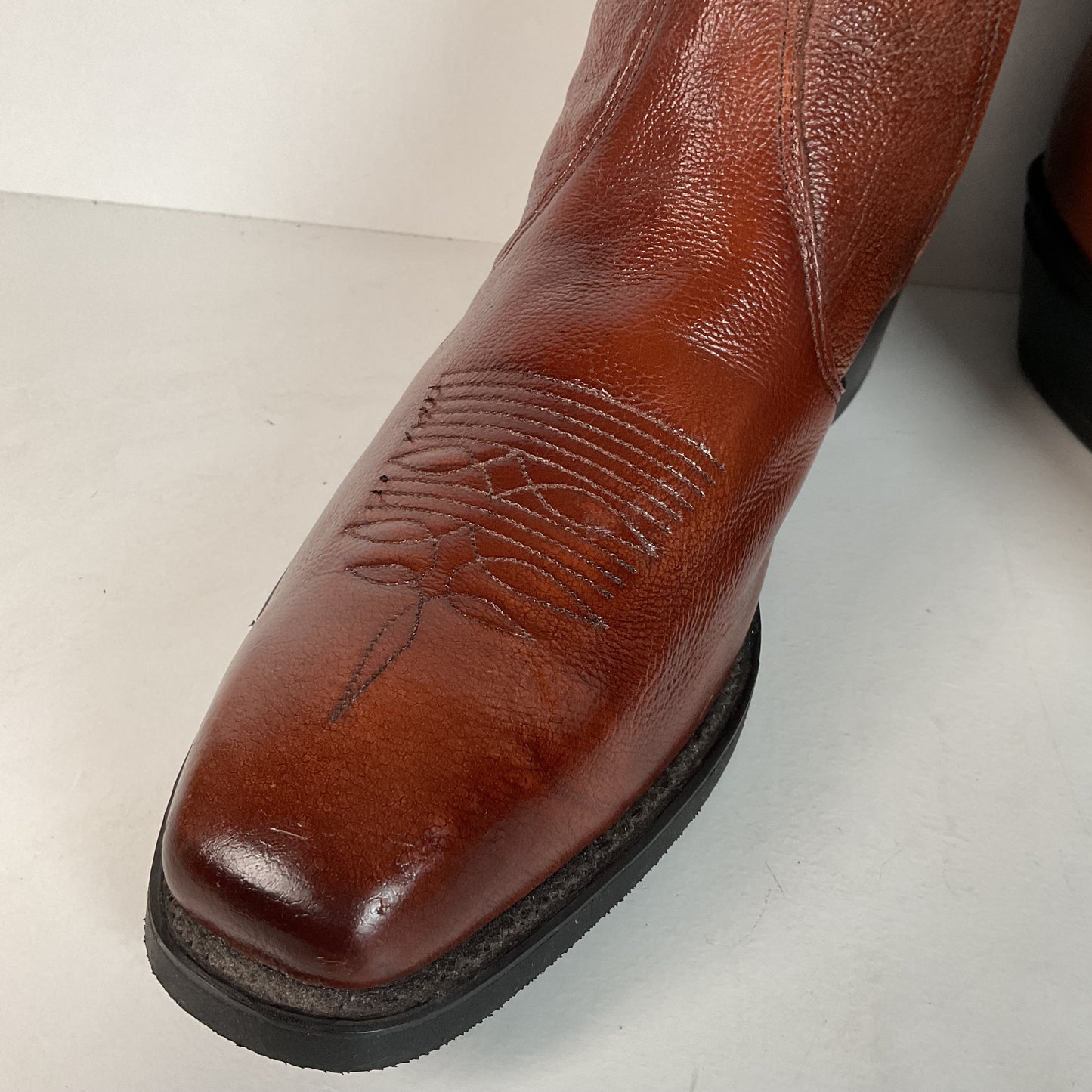 Vintage Laredo Western Ankle Boots | Side Zip | USA Made | Men’s 10.5 EE